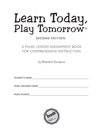 image: Learn Today, Play Tomorrow® Title Page